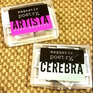 Magnetic Poetry, brand new in box! 2 boxes